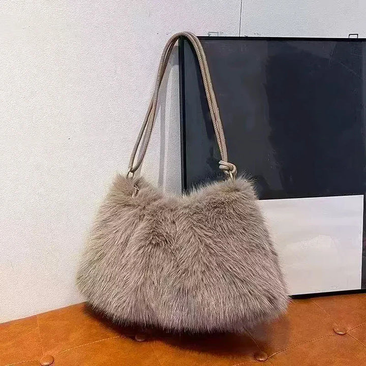 Fur design bag