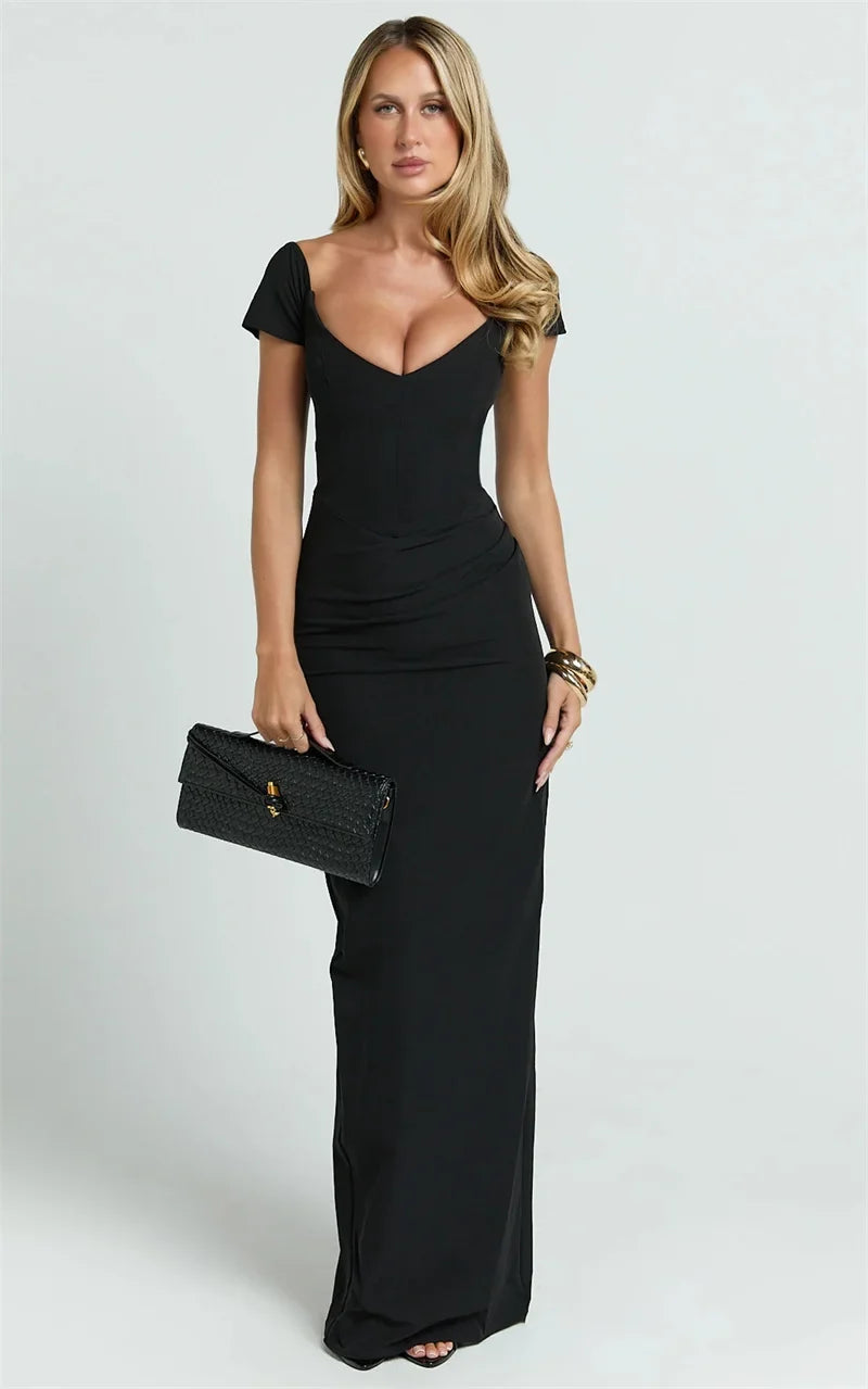 Elegant maxi dress - AYRA