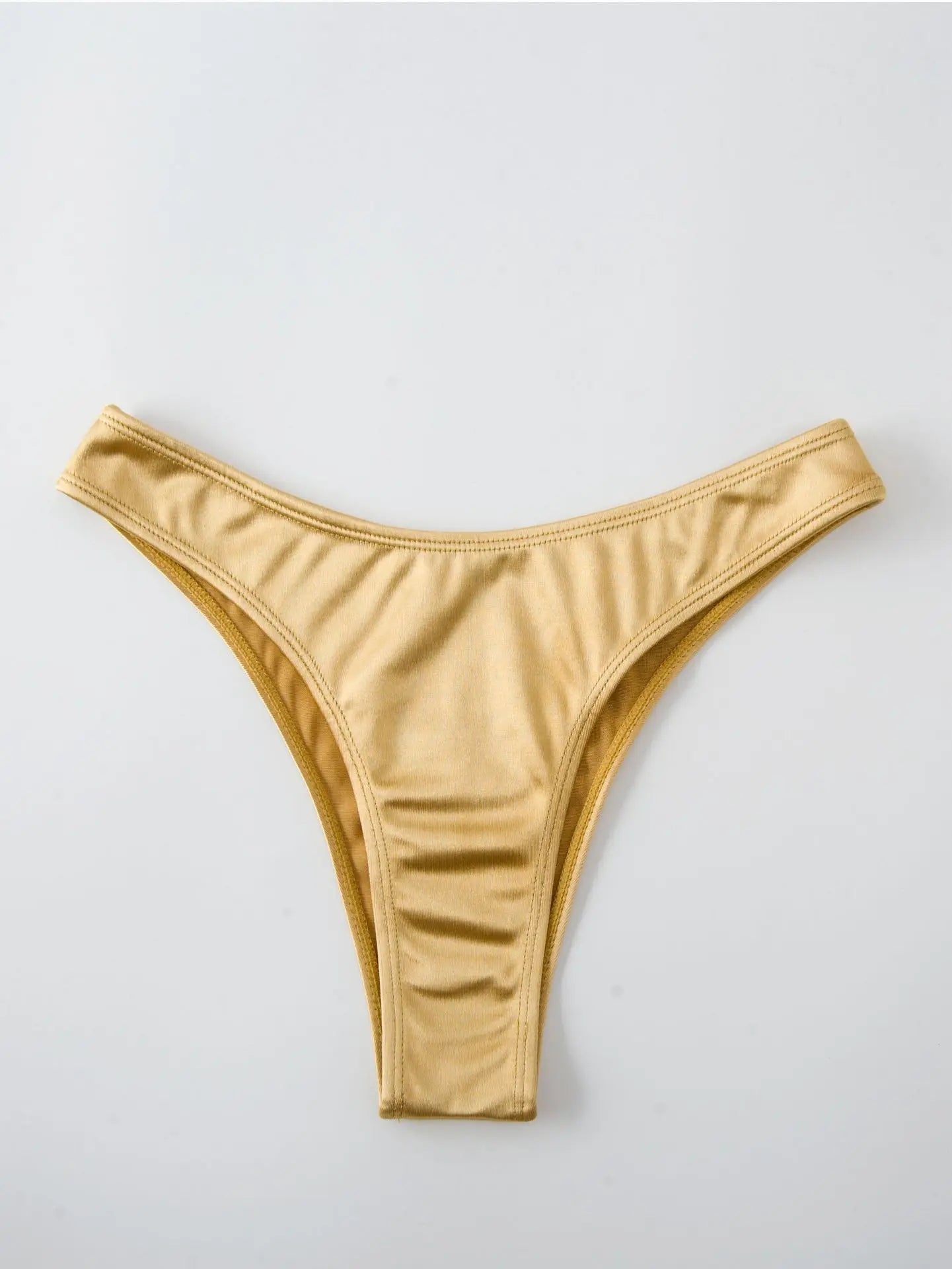 בגד ים סטרפלס גזרה גבוהה - ARIEL