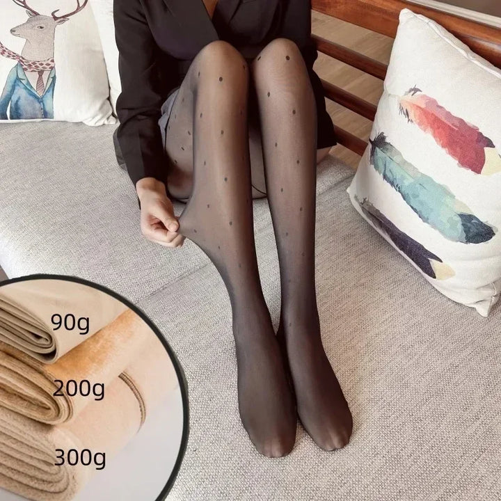 Thermal tights/leggings in various patterns