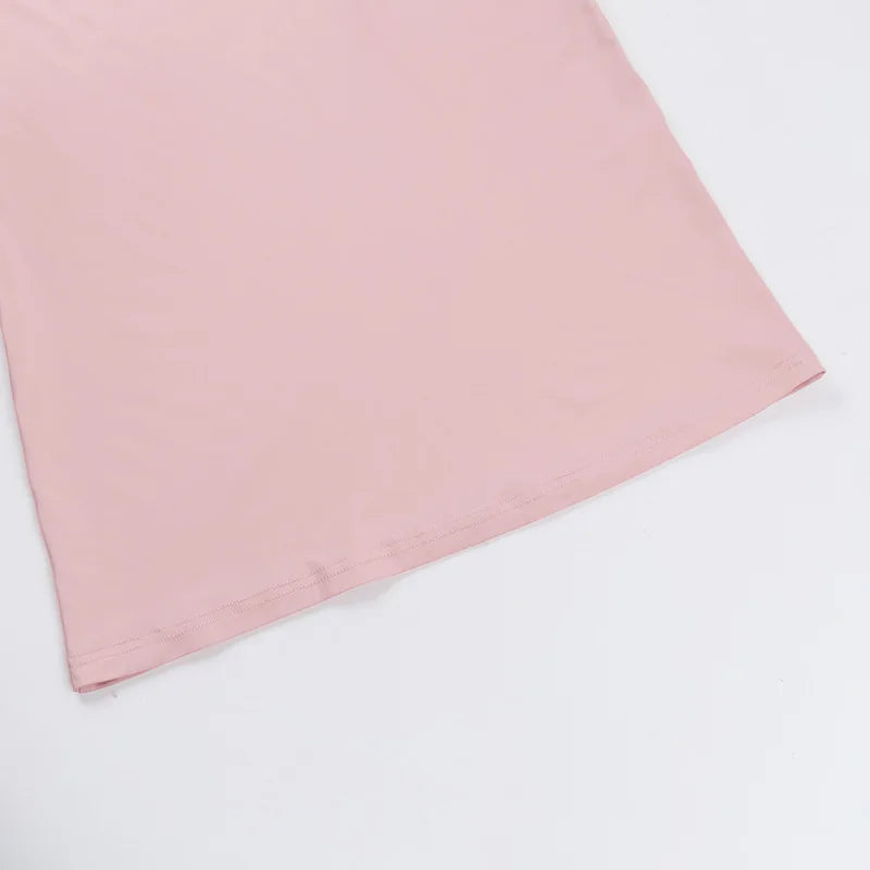 שמלת מקסי כיווצים בעיצוב רשת וכתפיים חשופות - קשת