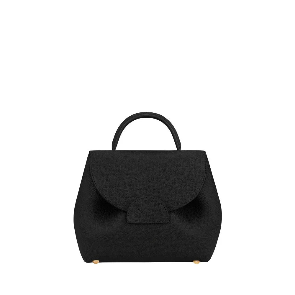Leather bag with classic design