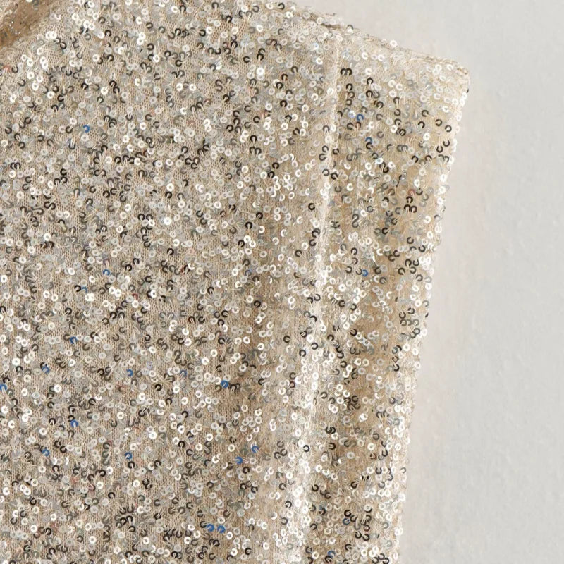 שמלת מיני פייטים מנצנצים - Kaylee