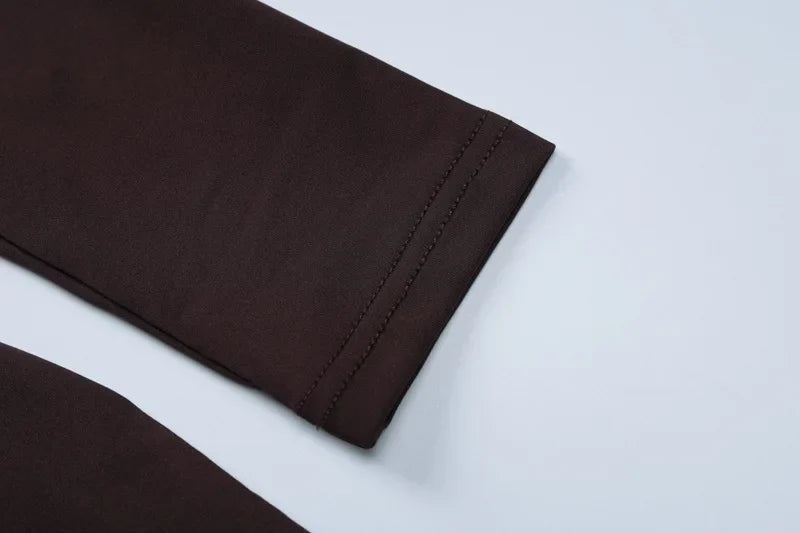 שמלת ערב מקסי בשילוב שסע וכתפיים חשופות - נטעלי