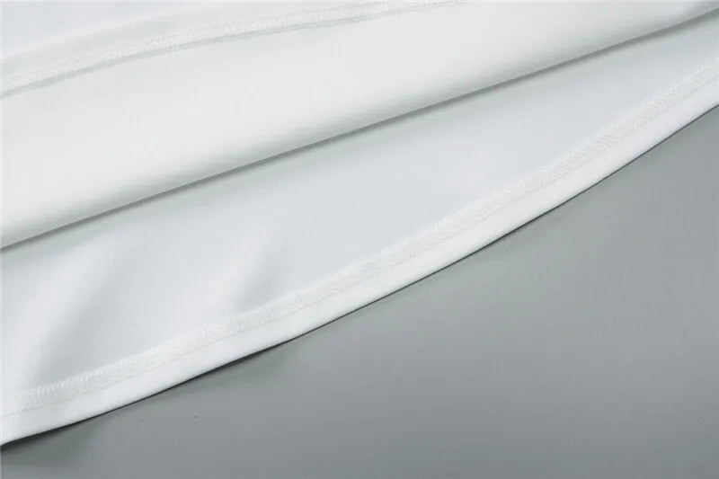 שמלת מיני סטרפלס מונוכרום - קאיי