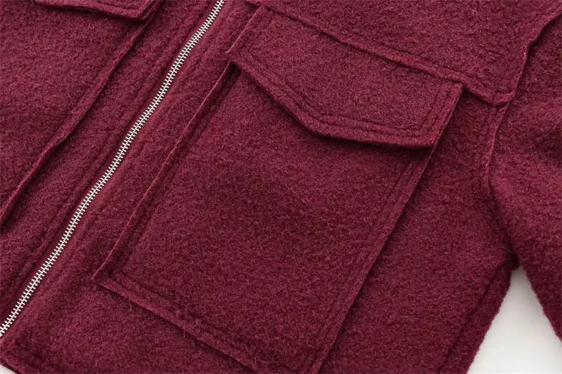 ג'קט צמר בעיצוב מחויט - קאנדי