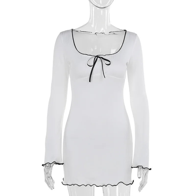 שמלת מיני סרוגה - NELLY