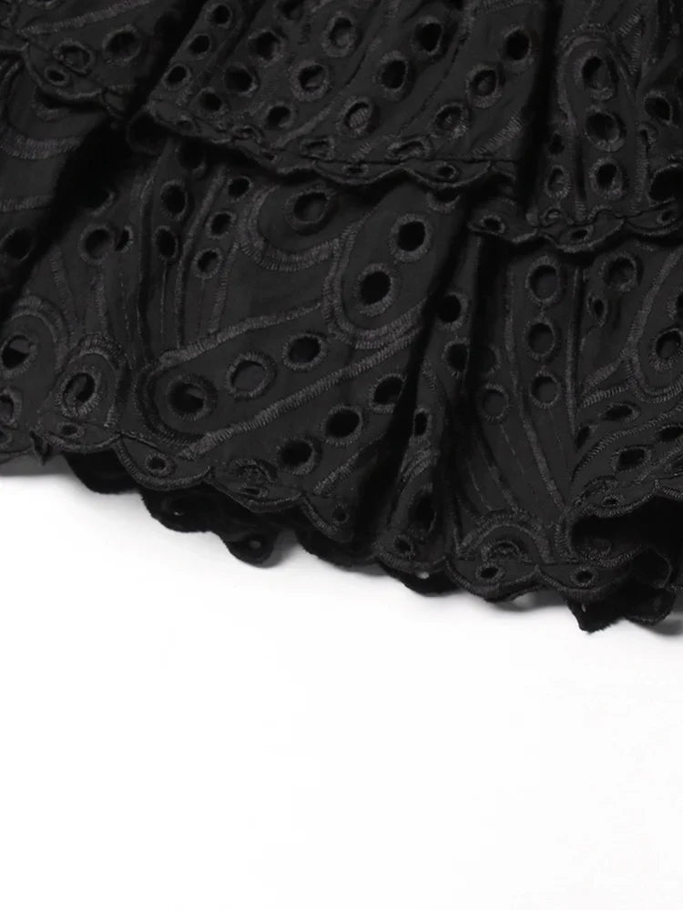 שמלת מיני סטרפלס כיווצים מלמלה - דיאן