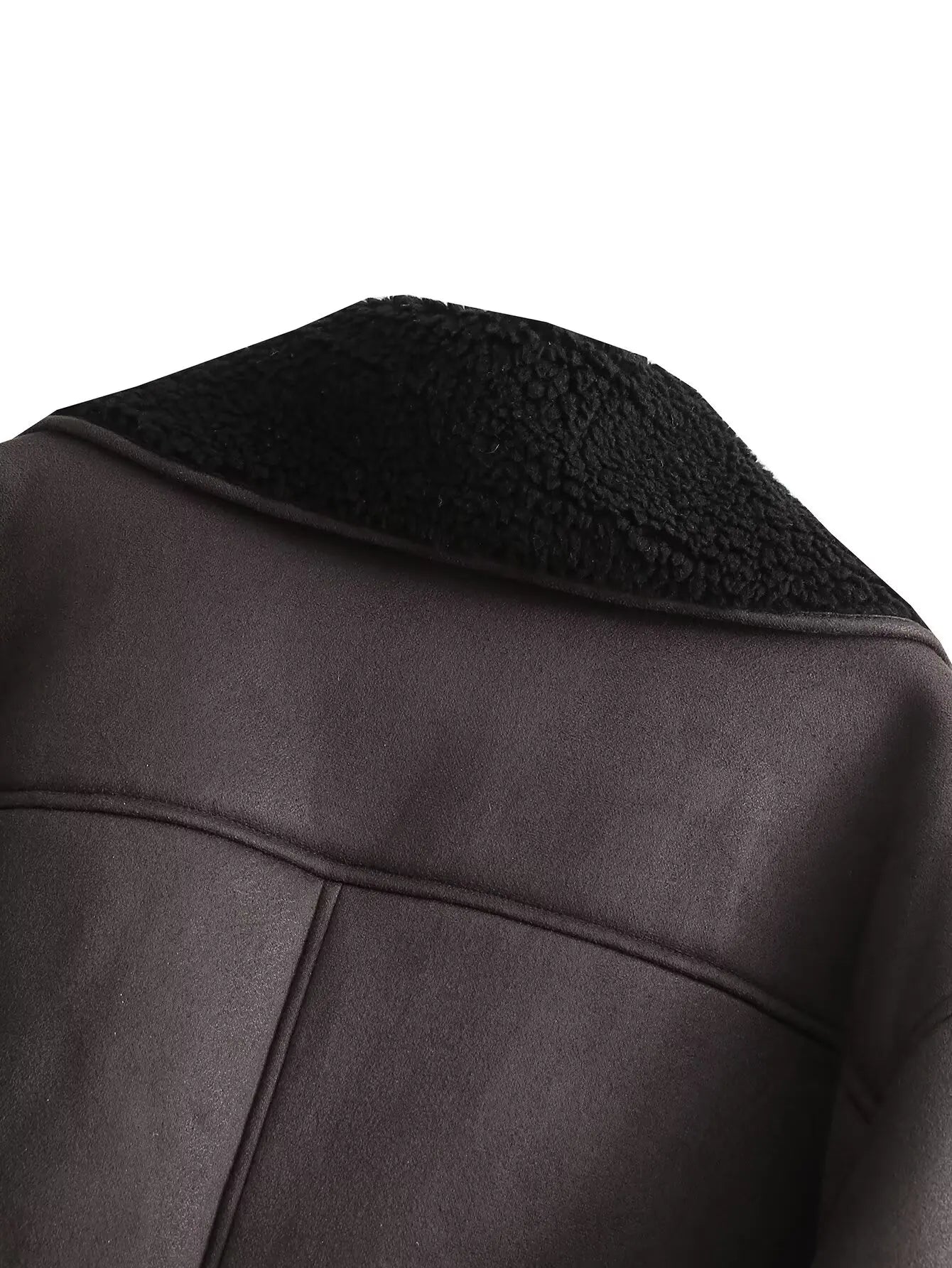 מעיל זמש פרווה פנימית - מולי