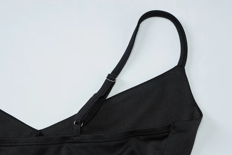 שמלת מקסי בעיצוב רשת - Emery