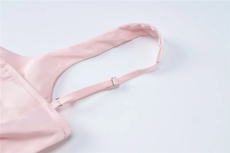 שמלת מיני סאטן בגזרת A - לילאן