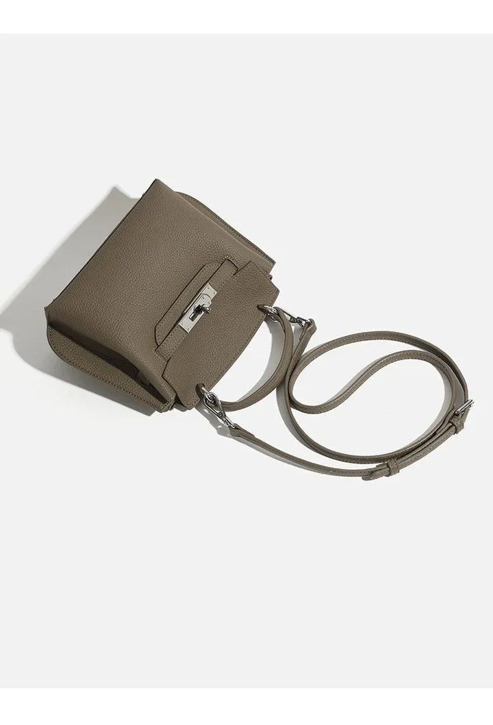 Leather bag with Kelly design