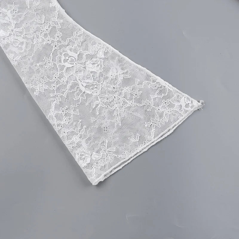 שמלת מיני פרחונית בעיטור תחרה - סיגל