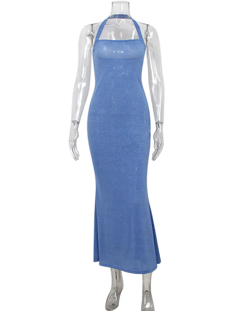 שמלת מקסי נצנצים - Lilianna