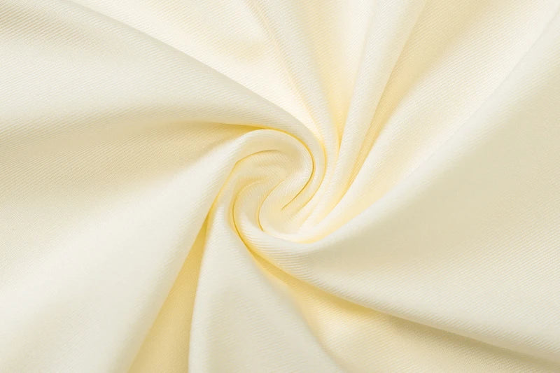 שמלת מקסי מלמלה בעיצוב שסע וקשירה בחזה - מונה