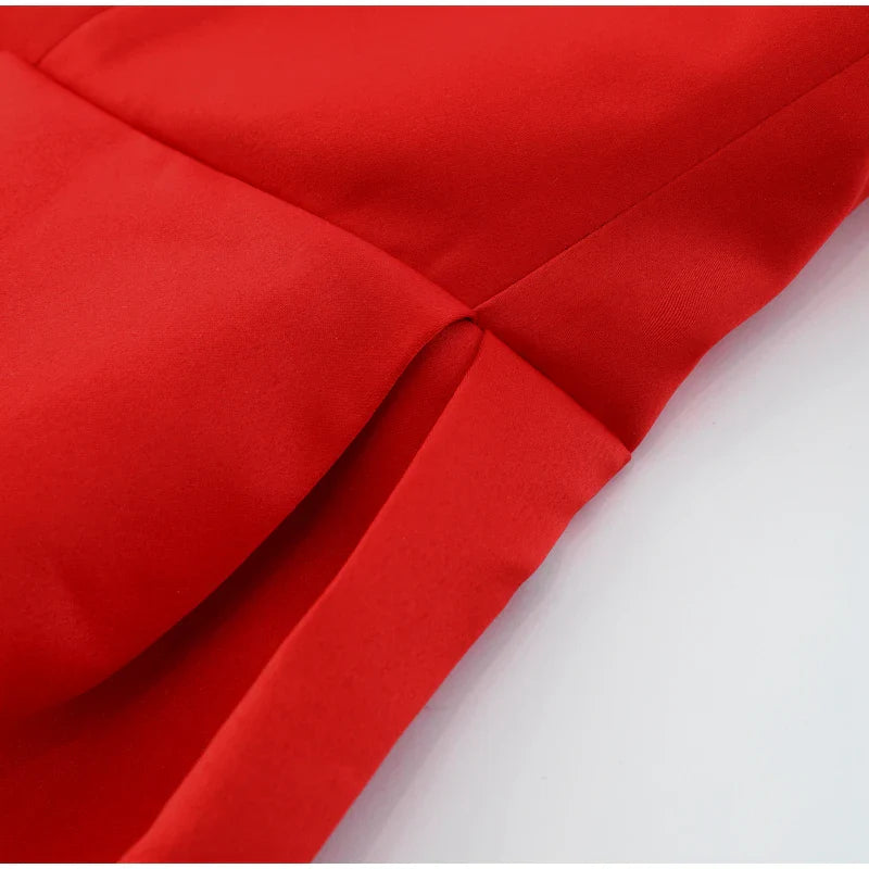 שמלת מיני סאטן אלגנטית בעיצוב יוקרתי - אלינה