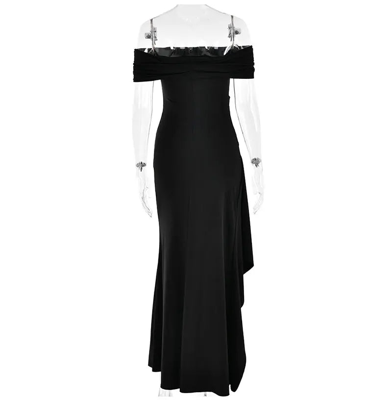 שמלת מקסי כתפיים חשופות - ג'ודי