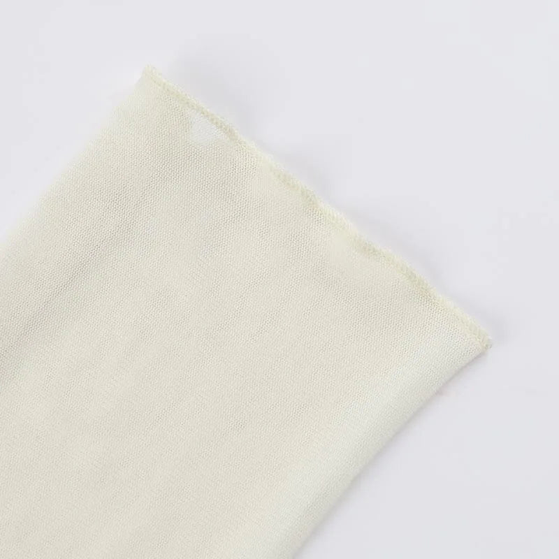 שמלת מקסי כתפיים חשופות שרוולי שיפון פעמון - YANA