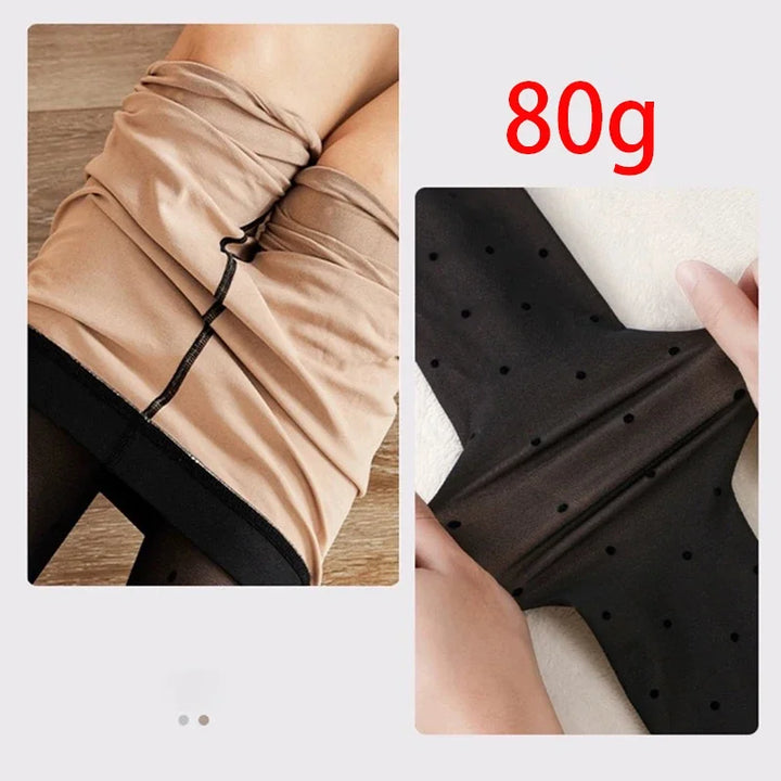Thermal tights/leggings in various patterns