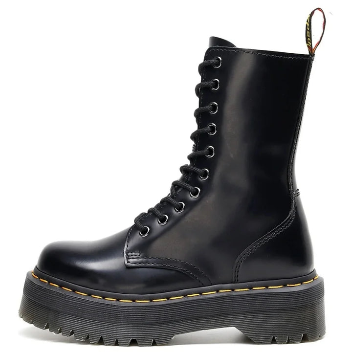 Faux leather rain boots - Skyler