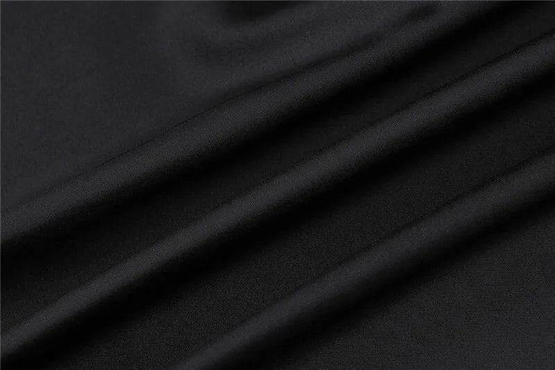 שמלת מקסי סאטן בעיטור תחרה וצעיף תואם גב פתוח - ליזט