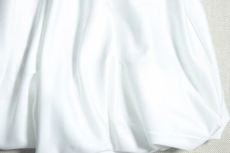 שמלת מיני סטרפלס בלון בעיצוב מחוך - Phoebe