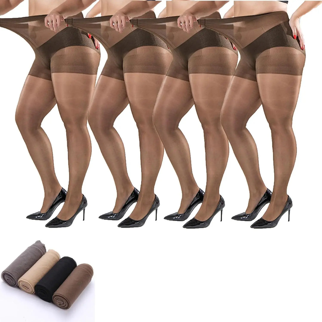 Package of extra stretch tights in various shades 20 dinars