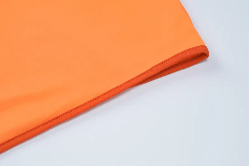 שמלת מיני צמודה - בריק