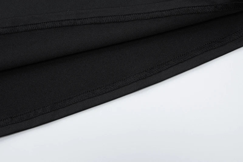 שמלת מקסי בעיטור אבזמים וקיפולים - MELANIE