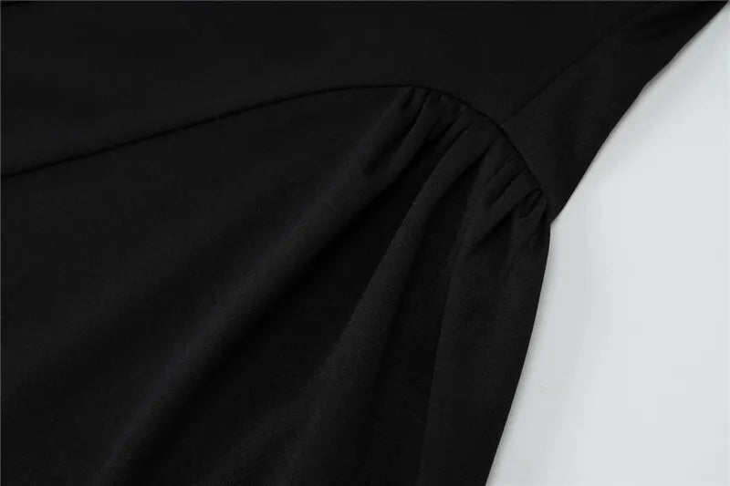 שמלת מיני בגזרת A כתפיים חשופות - מרגו