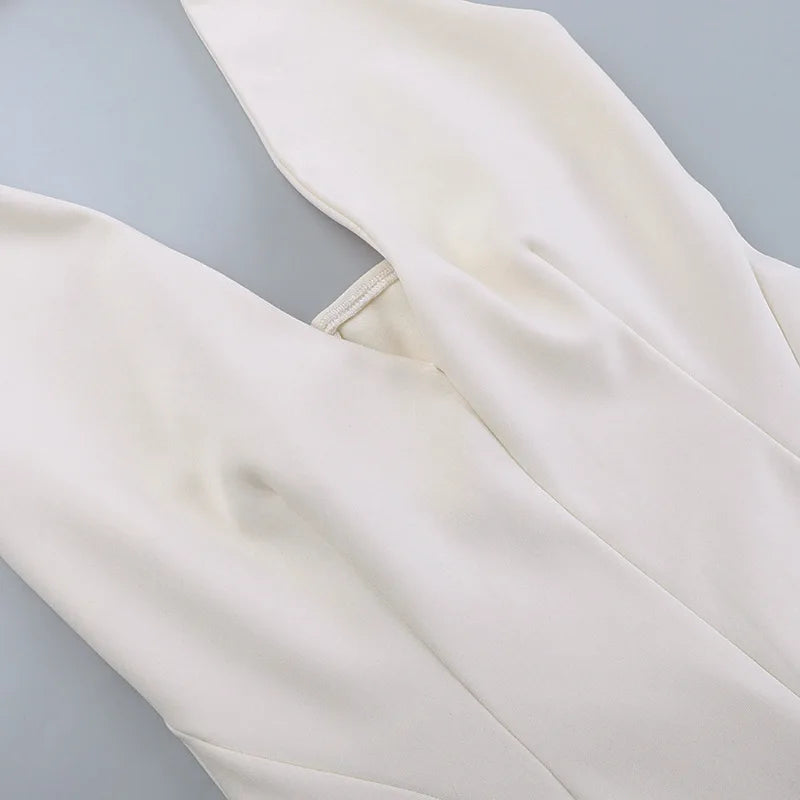 שמלת מיני מחשוף V עמוק - מאדי