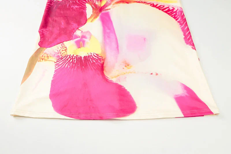 סט שני חלקים קיצי בעיצוב פרחוני - פיליסיה