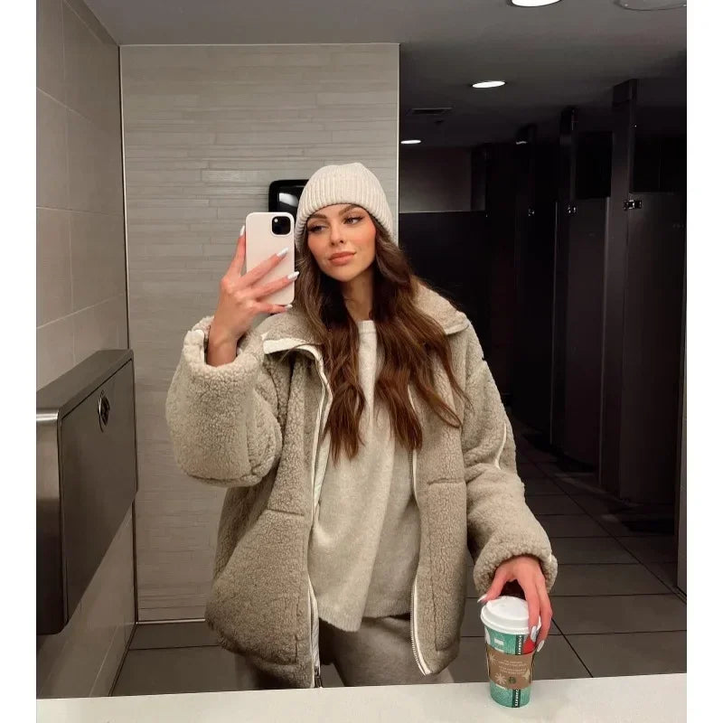 ג'קט צמר פרוותי - סנואו