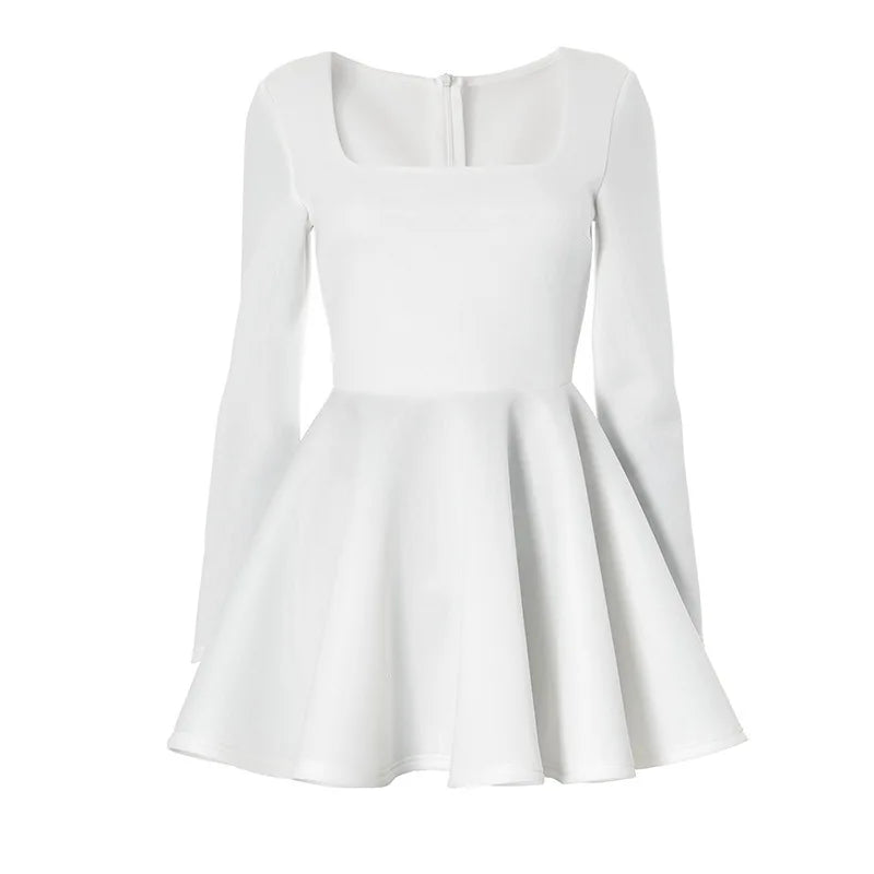 שמלת מיני סטייל בובתי בגזרת A - נגה