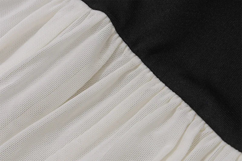 שמלת ערב מיני אלגנטית כתפיים חשופות - לאב