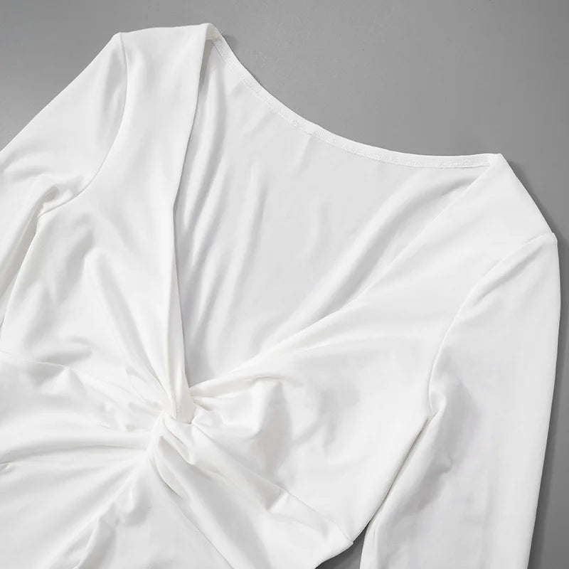 שמלת מיני מלמלה שרוולי פעמון - דוריה