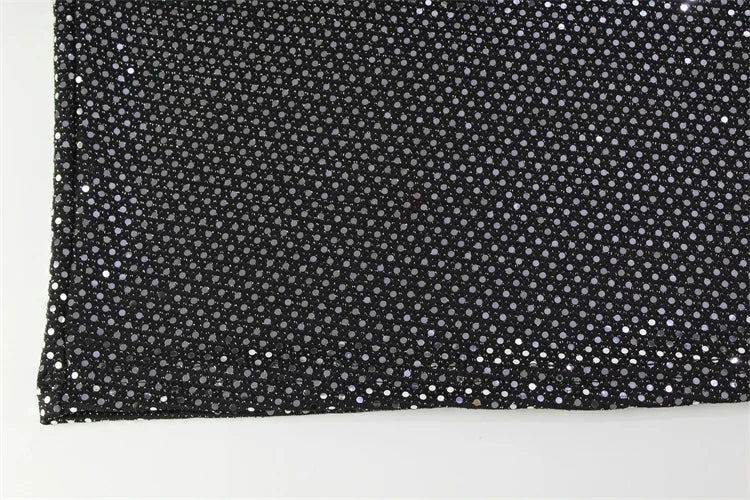 שמלת מקסי בעיטור נקודות מנצנצות - Journee