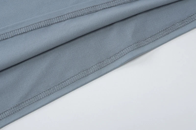 סט שני חלקים חצאית מקסי וטופ סטרפלס - בלום