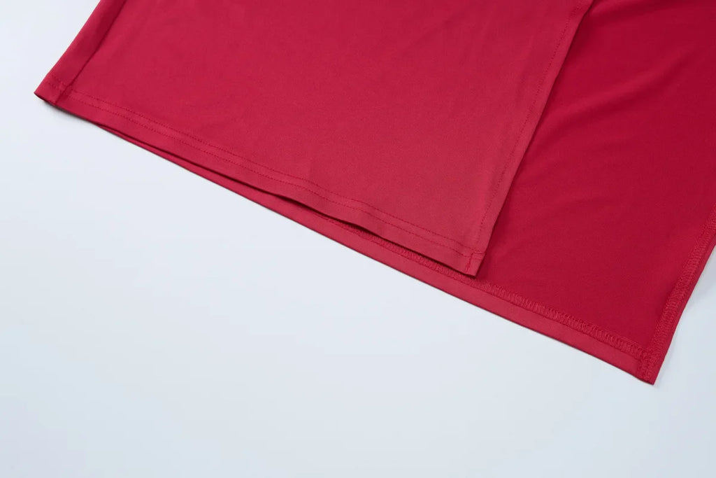 שמלת מקסי בעיצוב פתח במותן ושסע עמוק - Izabella