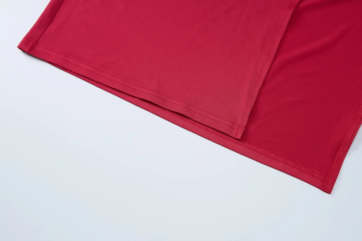 שמלת מקסי בעיצוב פתח במותן ושסע עמוק - Izabella