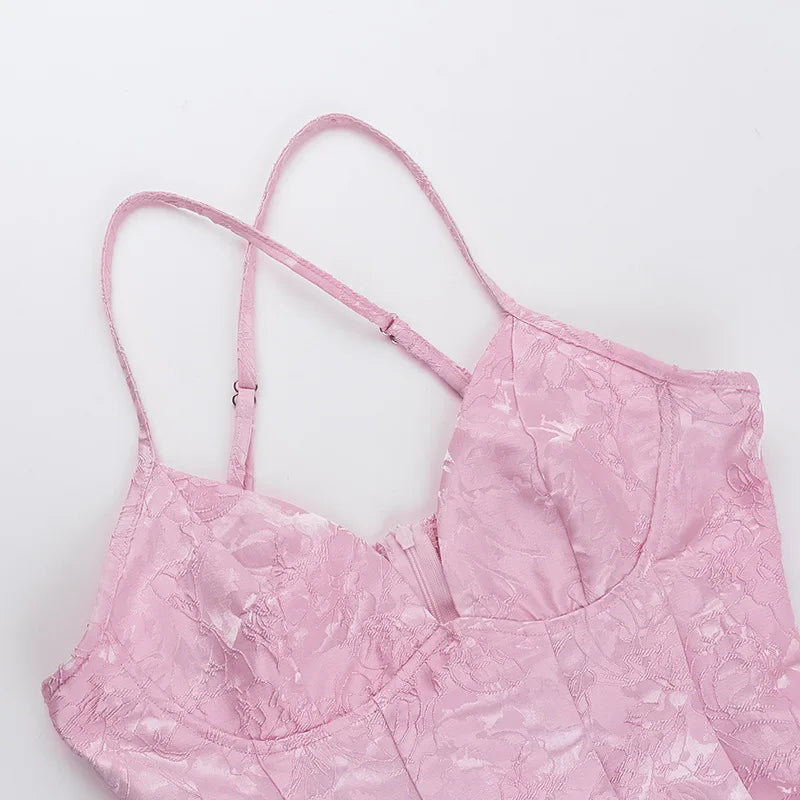 שמלת מיני בעיטור רקמת איורי פרחוני - דפני