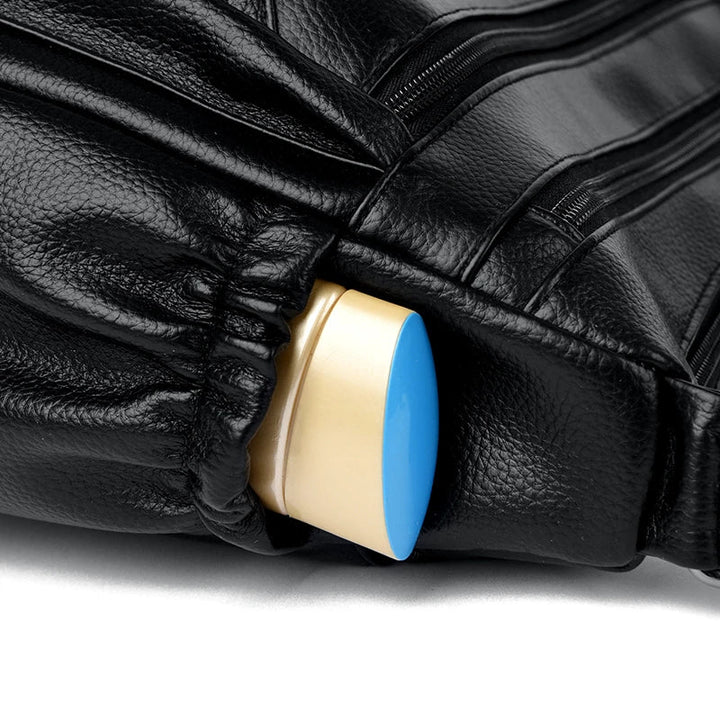 Leather bag with comfortable design - various storage compartments