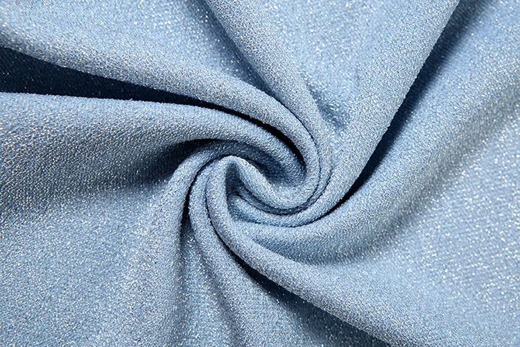 שמלת מקסי נצנצים סרוגה בעיצוב פתח וקשירה - Cynthia