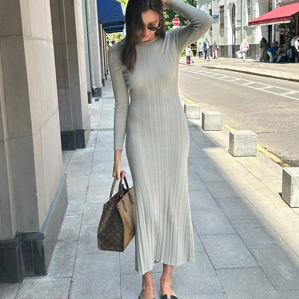 שמלת מקסי סרוגה - Felicity