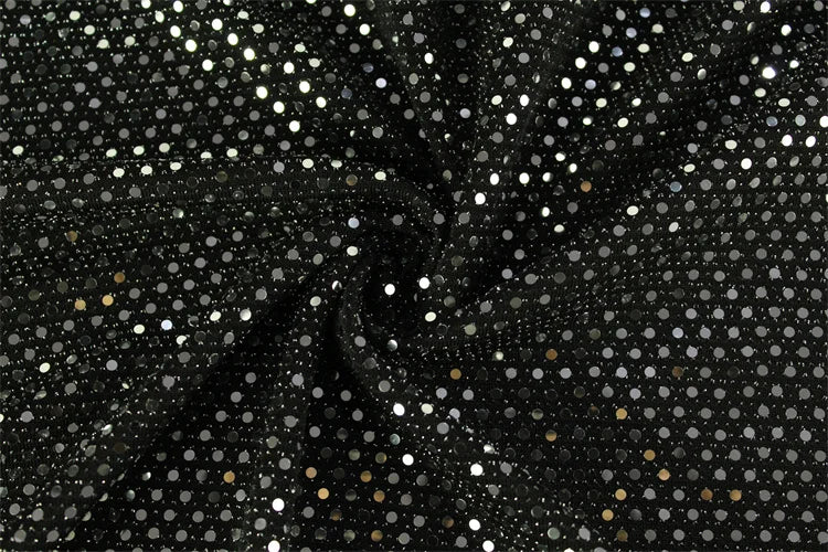 שמלת מקסי בעיטור נקודות מנצנצות - Journee