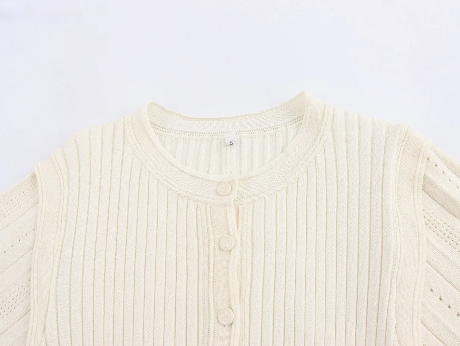 שמלת מידי סרוגה בעיצוב וינטג' צרפתי - מימי