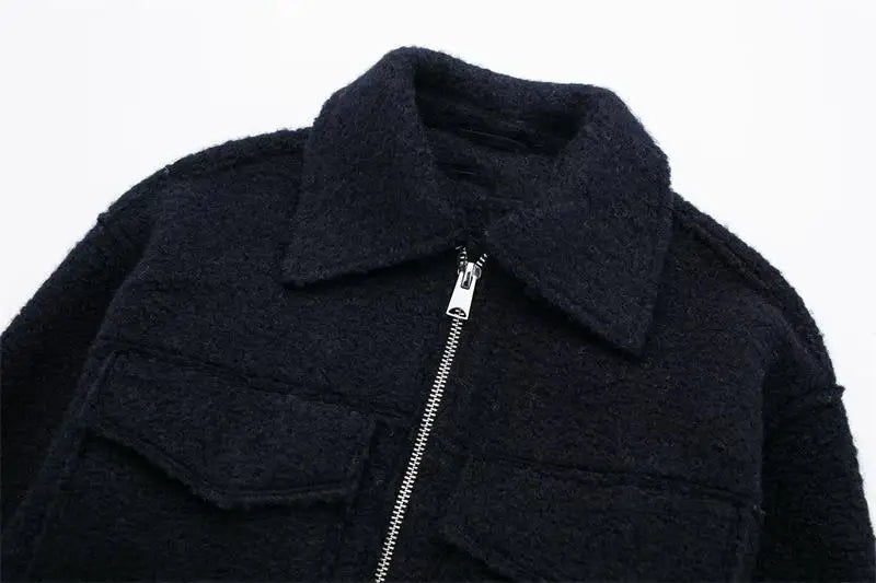 ג'קט צמר בעיצוב מחויט - קאנדי