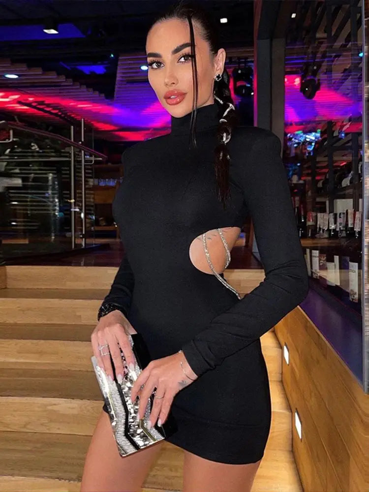 שמלת גולף מיני יהלומים - קלי