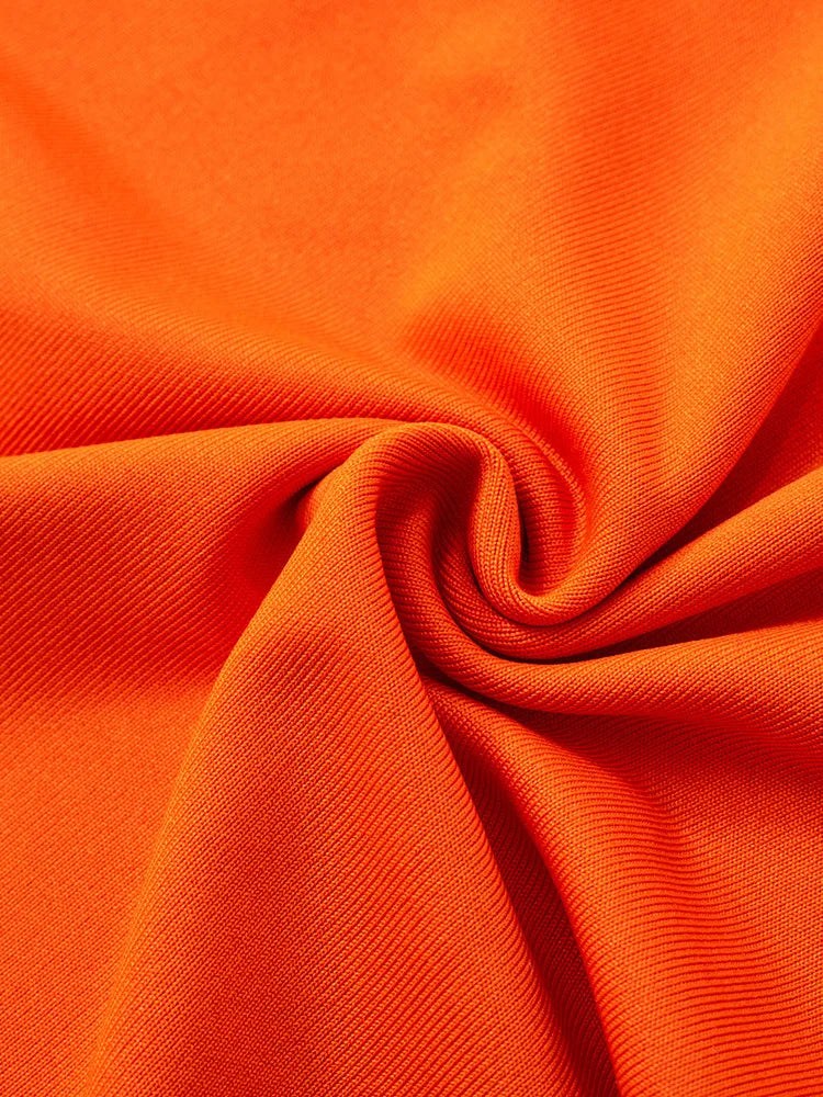 שמלת מקסי בוהו שיק בעיצוב כתפיה אחת ופתח בעיטור שובל - אלכסנדריה