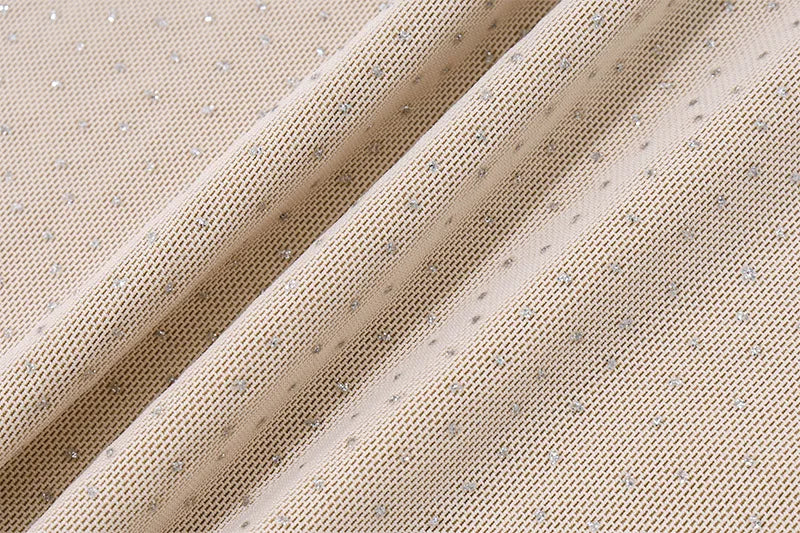 שמלת ערב סטרפלס מקסי בעיטור נצנצים - אנג'ליקה